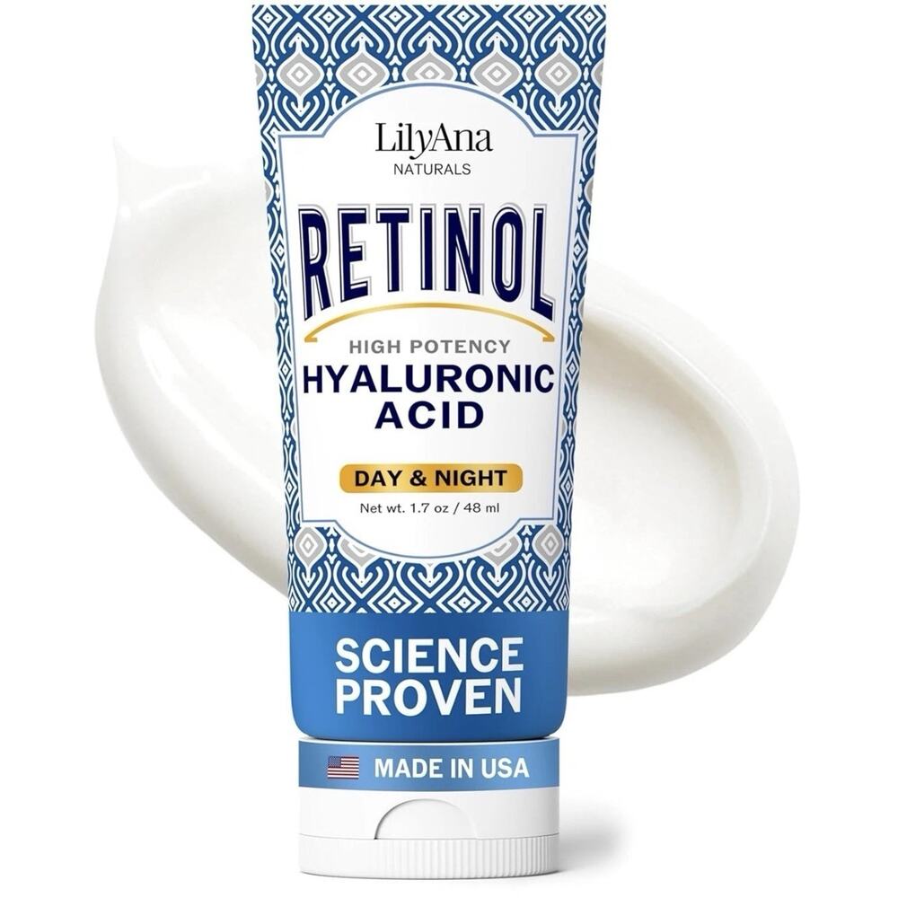 LilyAna Naturals Anti Aging Retinol Face Cream for Women – Wrinkle & Neck Crea